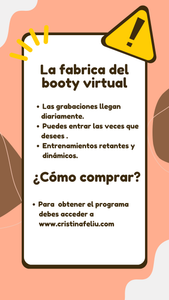 La Fábrica del Booty Virtual | 09.08 - 09.19